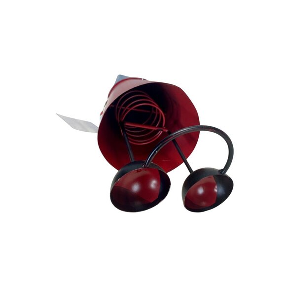 Bouncy Patriotic Metal Gnome Stars Hat & Flag Americana 4th of July Decor 22 in - Picture 4 of 8